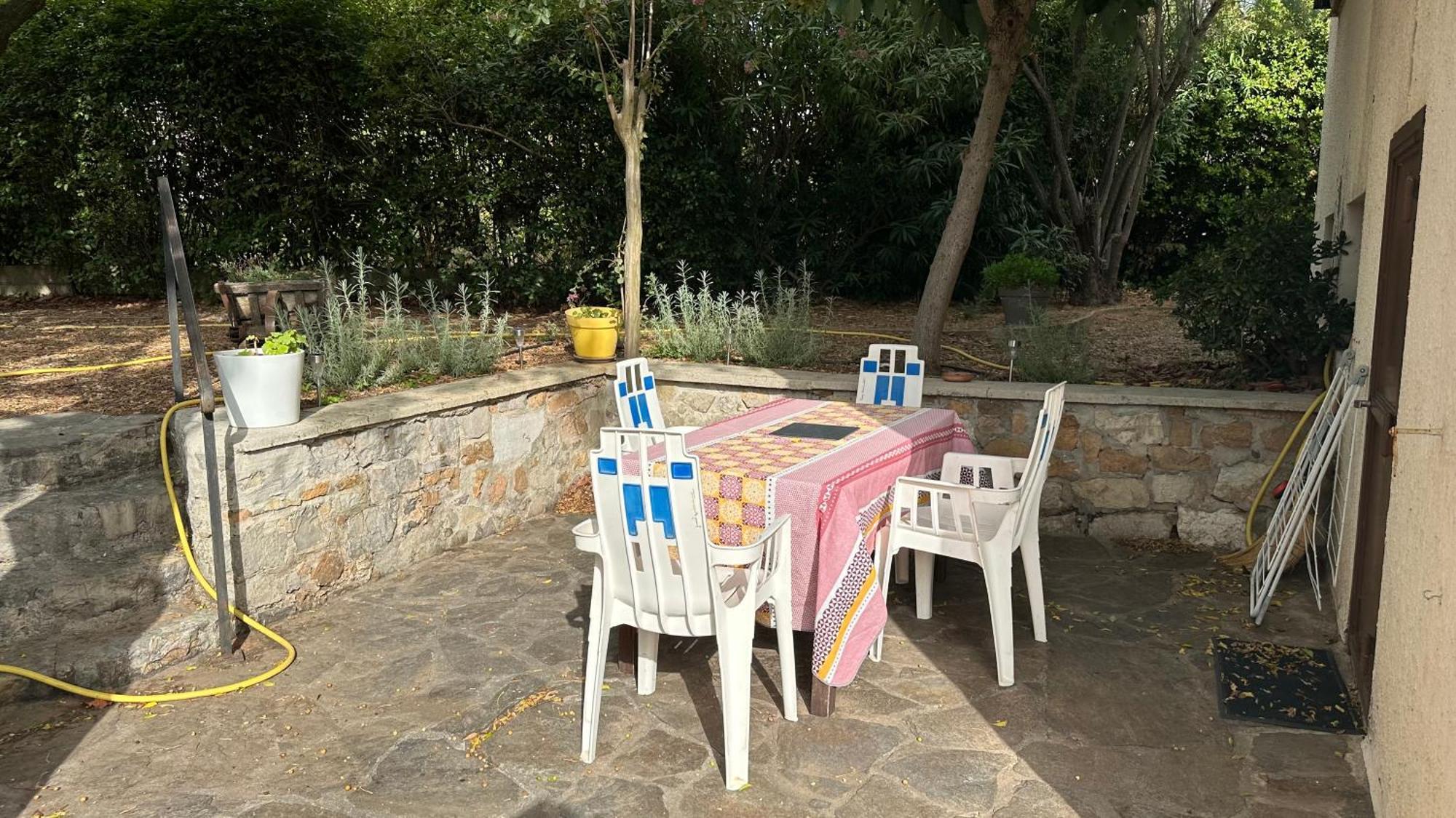 Ferienwohnung Jardin & Terrasse Ombragee - T2 Cozy Et Paisible La Garde  Exterior foto